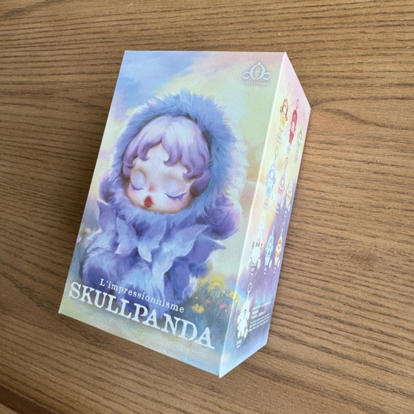 SKULLPANDA L'impressionnisme Series Plush Doll Keychain Pendant - 100% Authentic - Picture 6 of 7